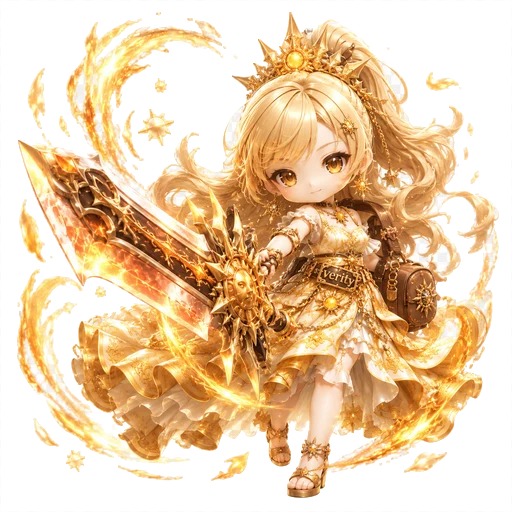 Crew member attack pose